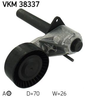 Ролик модуля натяжителя ремня SKF VKM 38337