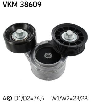 JEEP Ролики с натяжителем ремня Grand Cherokee 3,7-4,7 01- SKF VKM 38609