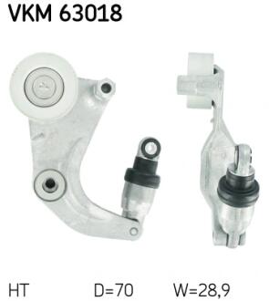 Роликовий модуль натягувача ременя SKF VKM 63018
