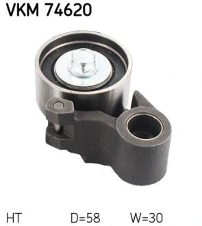 MAZDA Ролик натяжителя ремня 323/626 2.0TD/DI -04 SKF VKM 74620