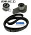 SKF Ремень ГРМ + 2 ролика натяжения Renault Rapid,Clio,Kangoo 1.9d VKMA 06113
