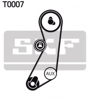 Комплект ГРМ (ремінь + ролик) SKF VKMA06300