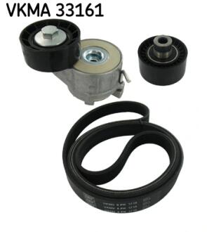 CITROEN Ремень ГРМ+ 2ролика натяжителя Berlingo 05- SKF VKMA 33161