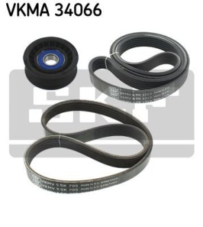 Комплект ремня ГРМ SKF VKMA 34066