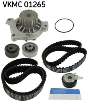Комплект (ремінь+ролик+помпа) SKF VKMC 01265