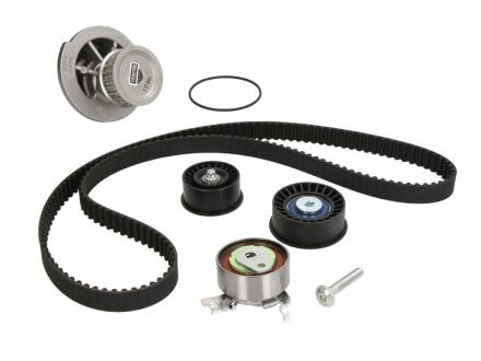 К-кт ременя ГРМ + 3 ролика+ помпа води Opel Astra G 1.4/1.6,Zafira 98- SKF VKMC 051561