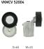 IVECO Натяжной ролик TURBO DAILY 99- SKF VKMCV 52004 (фото 1)