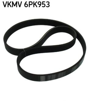 Ремень поликлиновый 6PK953 SKF VKMV 6PK953