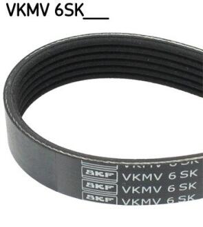 Ремень П-клиновой 6EPK873 (Elastic) CITROEN Jumper 2.2HDI SKF VKMV 6SK873