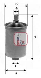 Фильтр топливный SOFIMA S1503B