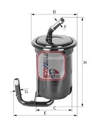Фильтр топливный SOFIMA S1519B