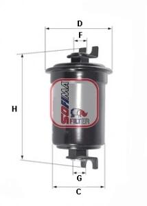 Фильтр топливный SOFIMA S1525B