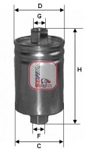 Фильтр топливный 3175000 ufi + SOFIMA S1589B