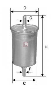 Фильтр топливный SOFIMA S 1825 B (фото 1)