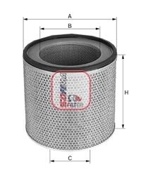 Фильтр воздушный 128х77х88 SOFIMA S4050A