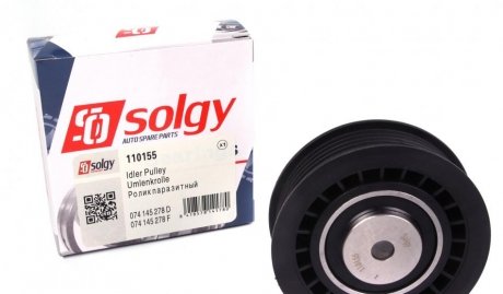 Ролик натяжний ременя генератора Solgy 110155