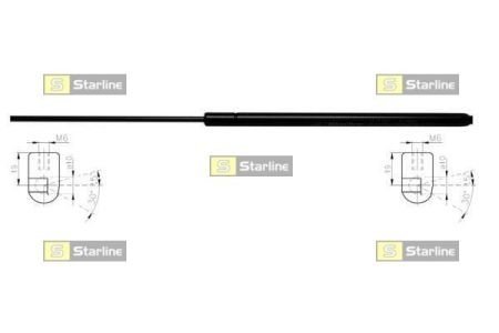 Амортизатор багажника STARLINE 40.15.800 (фото 1)