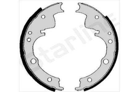 Тормозные колодки к-кт. STARLINE BC 04330