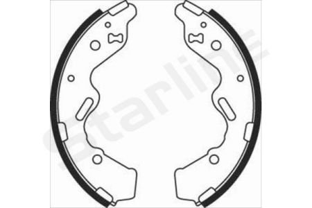 Тормозные колодки к-кт. STARLINE BC 08050