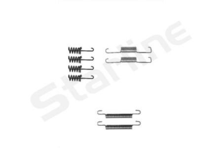 Рем-кт гальмівних колодок STARLINE BC PR39