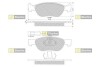 Тормозные колодки к-кт. STARLINE BD S123 (фото 2)