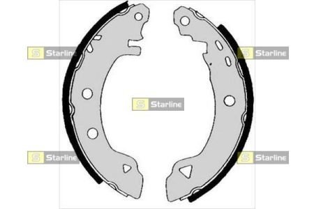 Тормозные колодки к-кт. STARLINE BC 04990