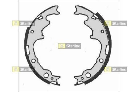 Тормозные колодки к-кт. STARLINE BC 07240