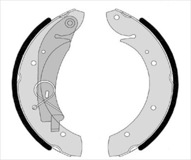 Тормозные колодки к-кт. STARLINE BC 07420