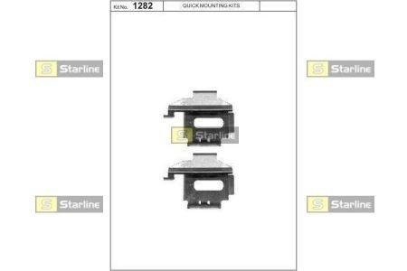 Ремонтний комплект колодок STARLINE BD PR48