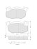 Тормозные колодки к-кт. STARLINE BD S020 (фото 1)