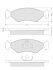 Тормозные колодки к-кт. STARLINE BD S040 (фото 1)