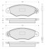 Тормозные колодки к-кт. STARLINE BD S085 (фото 1)