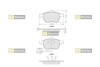 Тормозные колодки к-кт. STARLINE BD S109 (фото 1)