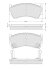 Тормозные колодки к-кт. STARLINE BD S139 (фото 1)