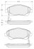 Тормозные колодки к-кт. STARLINE BD S342 (фото 1)