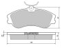 Тормозные колодки к-кт. STARLINE BD S374 (фото 1)