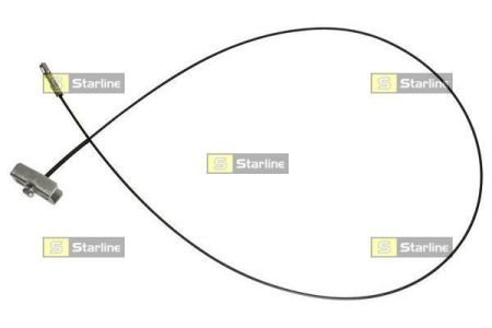 Трос стояночного гальма STARLINE LA BR.0918