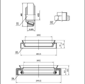 Подшипник ступицы колеса STARLINE LO 00687