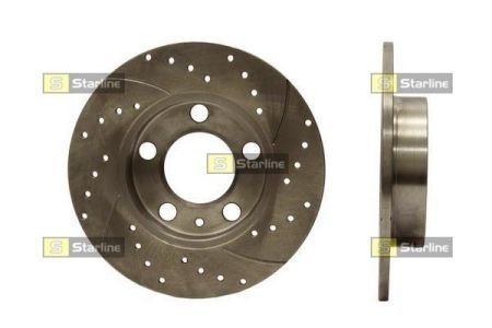 Тормозной диск (перфорированный) STARLINE PB 1243S