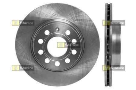 Тормозной диск (перфорированный) STARLINE PB 2957S (фото 1)