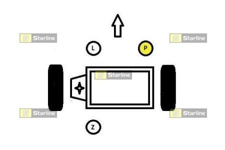 Опора двигателя и КПП STARLINE SM 0521