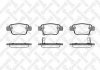Колодки дискові задні\ Toyota Avensis 1.6i-2.4 D-4D 03> STELLOX 1058 002-SX (фото 2)