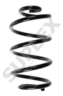 RENAULT Пружина задняя L=264mm Modus 04- (красн./желт.) SUPLEX 27225