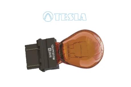 Лампа розжарення 12VPY27/7W,12V,WY2,5x16q (кратно 10) TESLA B77321