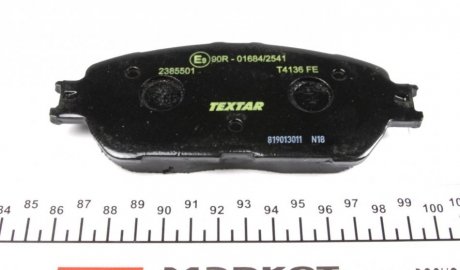 Тормозные колодки к-кт. TEXTAR 2385501 (фото 1)