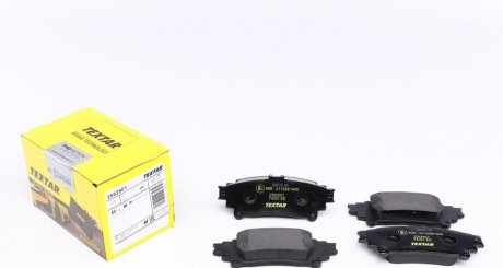 Колодки тормозные дисковые TEXTAR 2552501 (фото 1)