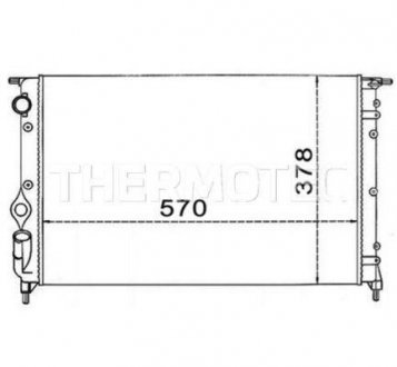 Радиатор THERMOTEC D7R014TT
