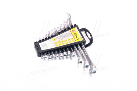 Гайкові ключі комбіновані, 6-22 мм, набір з 12 шт. Topex 35D375 (фото 1)