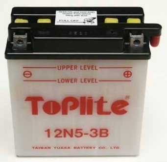 Мотоакумулятор TOPLITE 12N5-3B