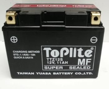 Мотоакумулятор TOPLITE TTZ12S